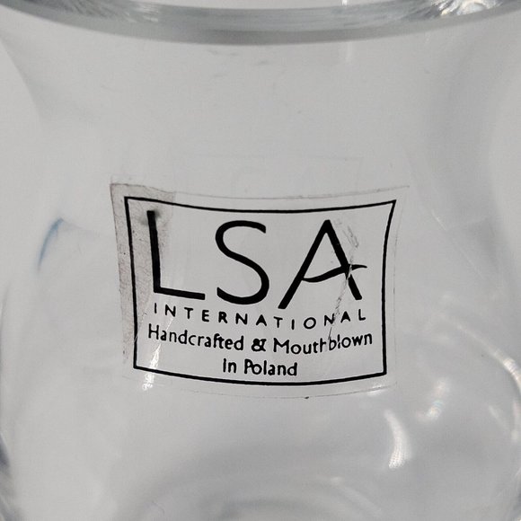 LSA INTERNATIONAL Handcrafted & Mouthblown in Poland Bud Vase / Art Glass - Picture 2 of 6